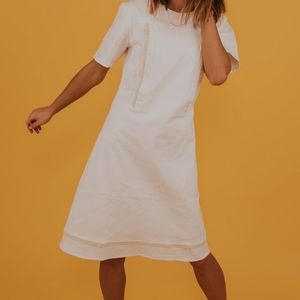 Roolee Polly detail mom dress